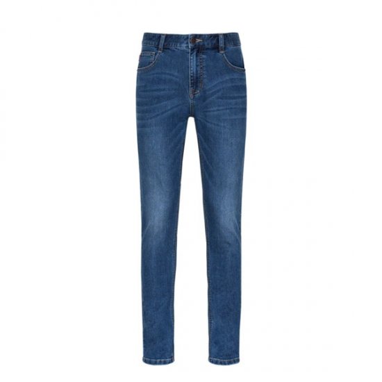 Pantaloni slim in cotone da uomo Jeans casual morbidi retrò giovanili